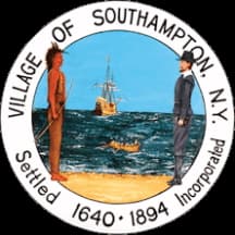 Village of Southampton seal — Settled 1640, Incorporated 1894